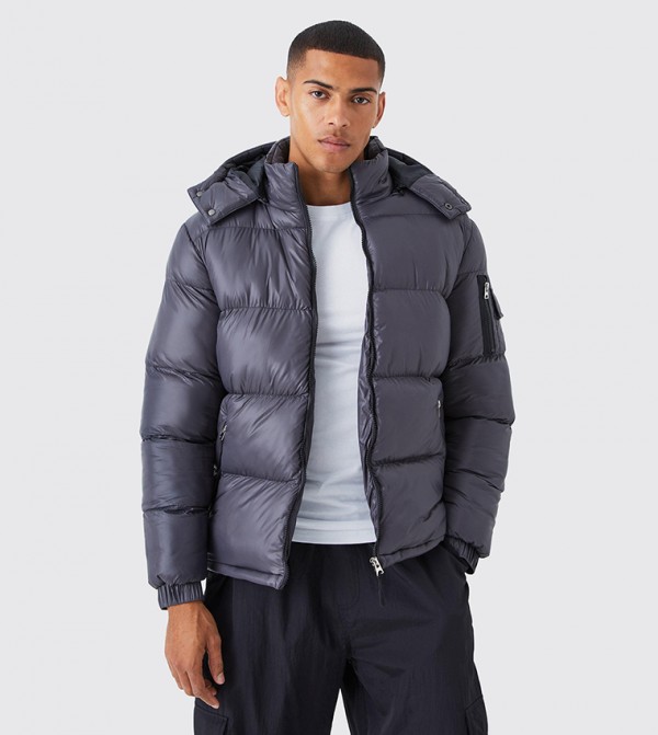 جاكيت بفر لامع بهودي