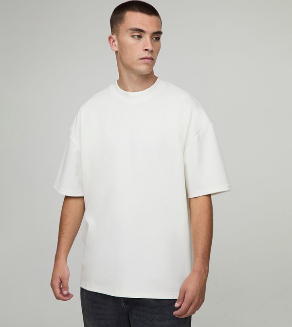 Solid Oversized Premium Super T-Shirt