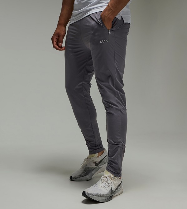 Logo Printed Gym Lightweight Joggers