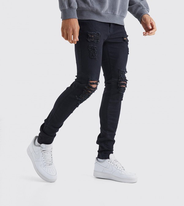 Tall Ripped Skinny Fit Jeans