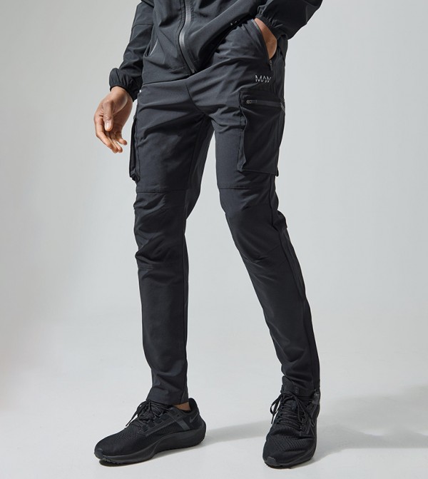 Printed Cargo Joggers