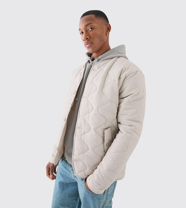 Liner Hooded Quilted Jacket