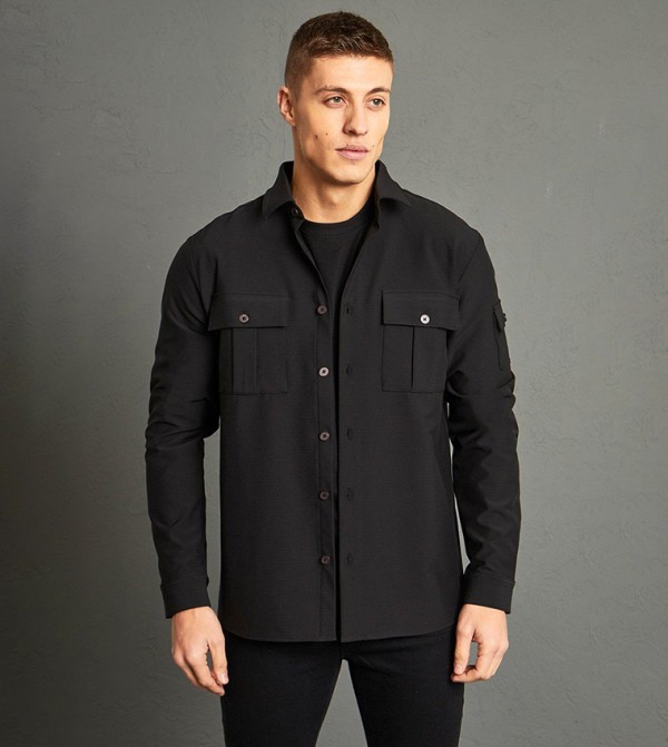 Long Sleeves 4 Way Stretch Fit Shirt
