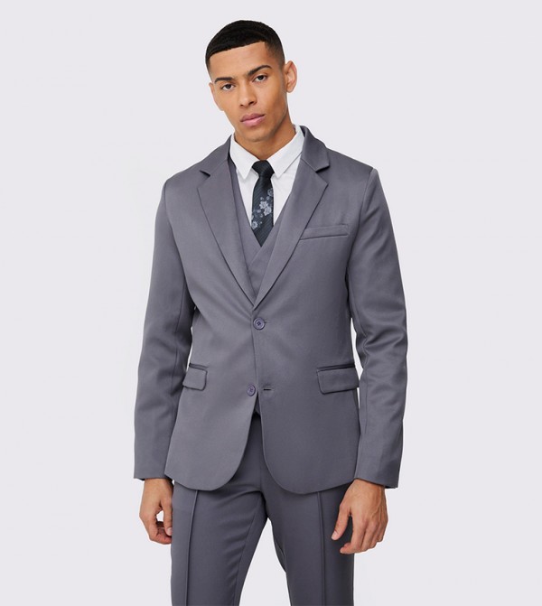 Single Breasted Long Sleeves Blazer