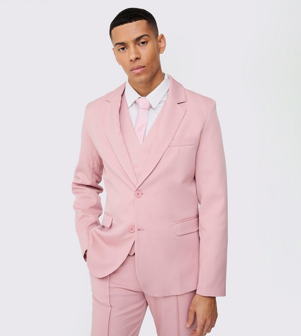 Slim Fit Single Breasted Blazer