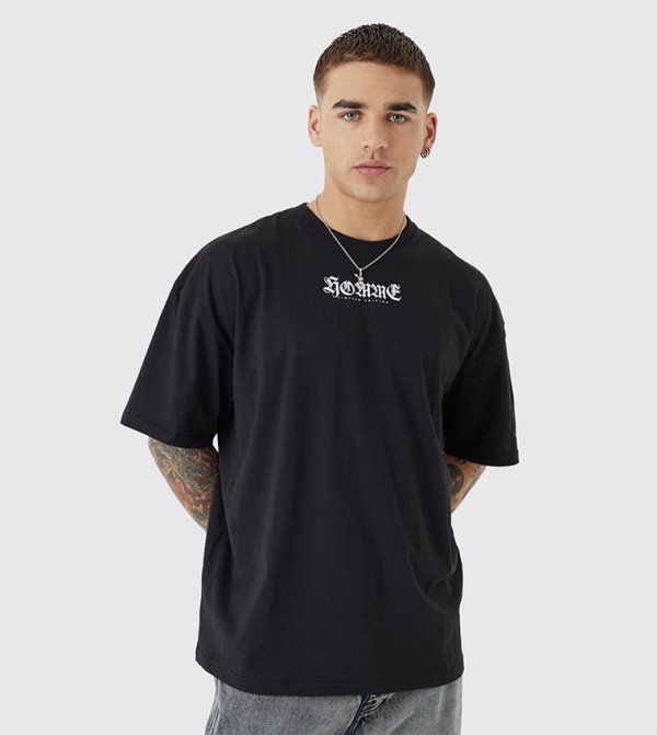 Homme Graphic Oversized T-Shirt