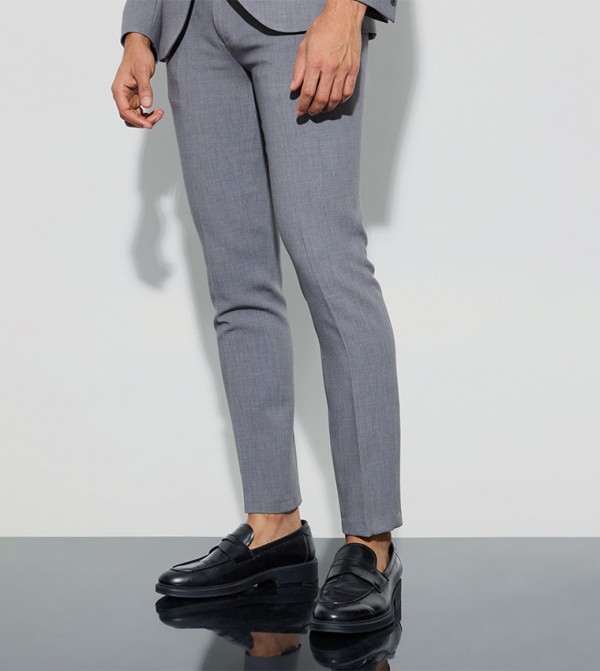 Jersey Skinny Fit Formal Trousers