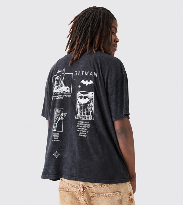 Batman License Print Oversized T-Shirt