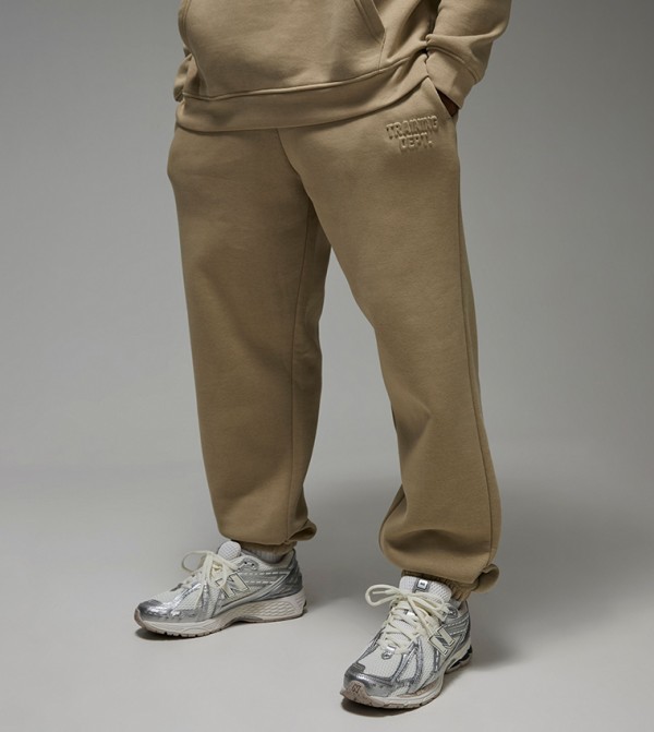 Training Dept Oversized Embossed Joggers