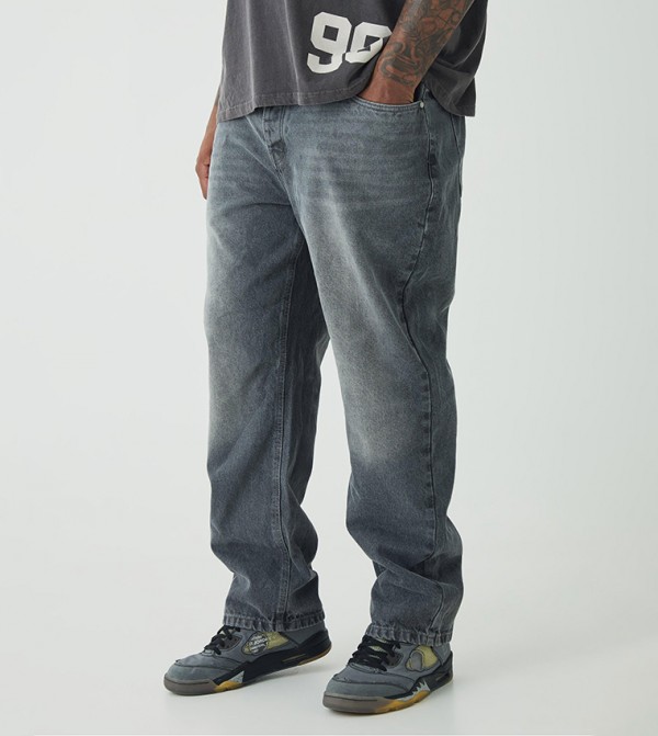 Plus & Tall Rigid Straight Fit Jeans