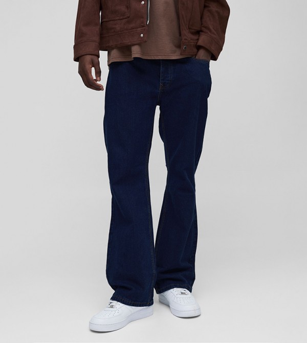 Rigid Flare Relaxed Fit Jeans