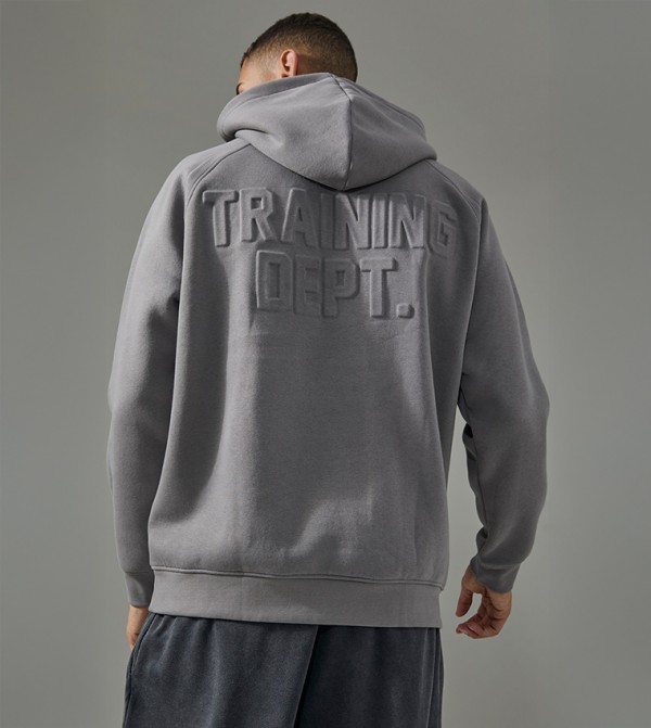Training Dept Embossed Oversized Hoodie