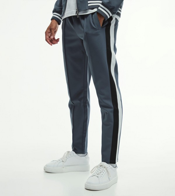 Regular Fit Tailored Varsity Trousers