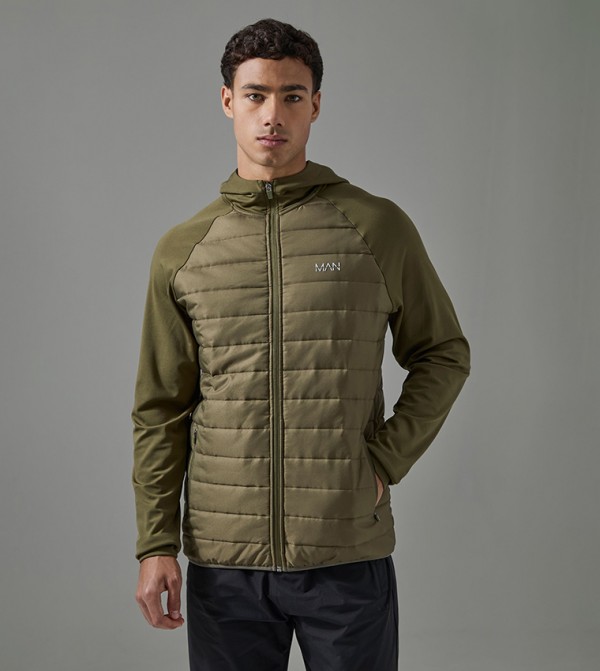 Zip-Through Quilted Gilet