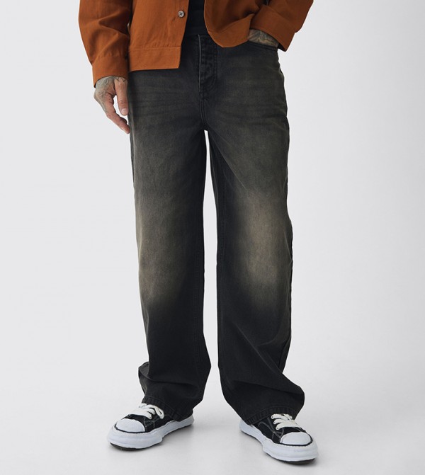Tall Washed Relaxed Fit Jeans