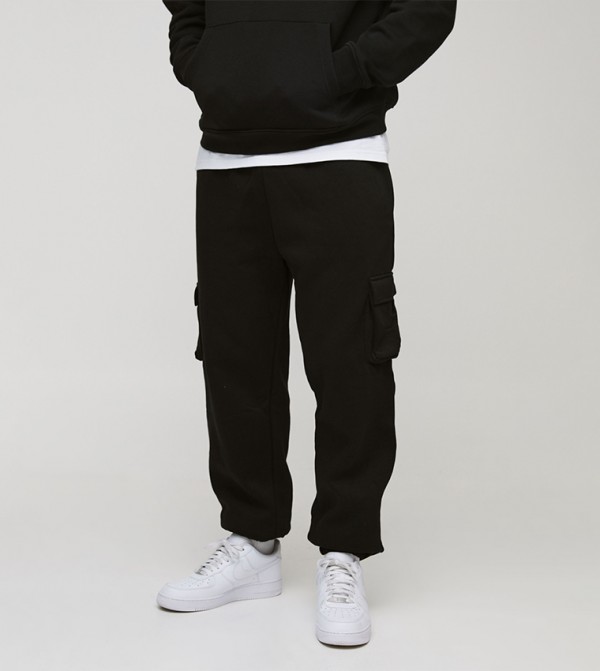 Plus & Tall Oversized Cargo Joggers