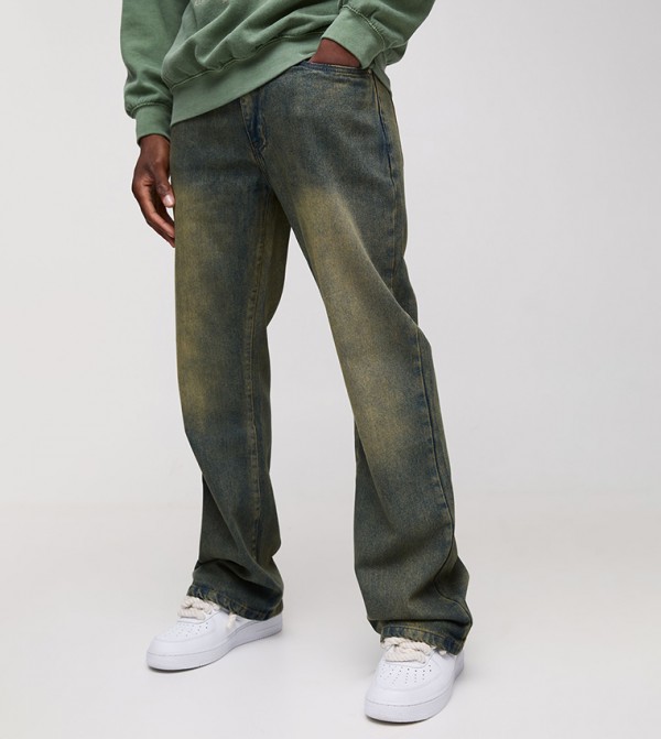 Vintage Tinted Flared Jeans