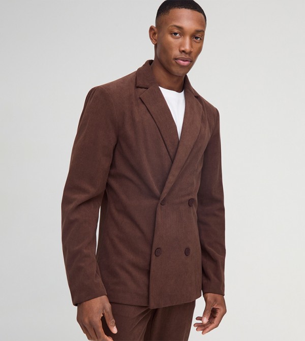 Double Breasted Long Sleeves Blazer