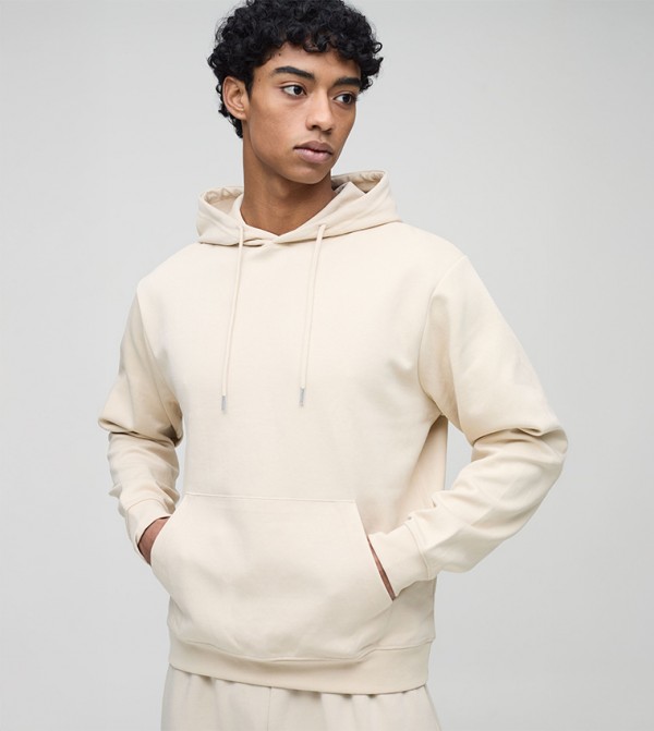 Solid Long Sleeves Hoodie