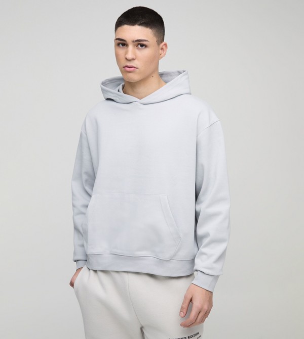 Heavyweight Interlock Oversized Hoodie