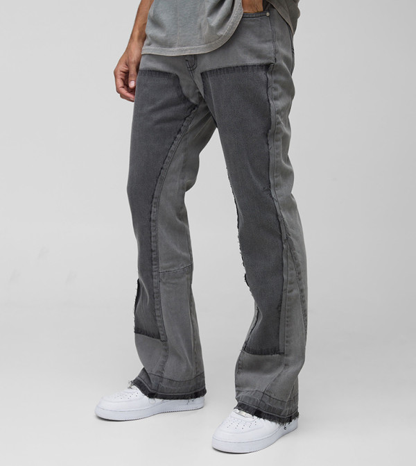 بنطال جينز واسع 