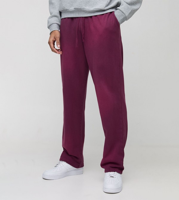 Spray Wash Oversized Sweatpants