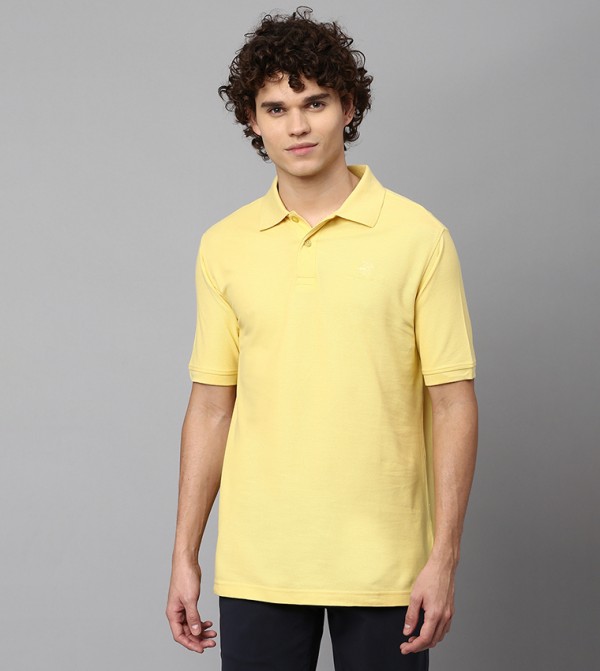 Logo Embroidered Polo T-Shirt