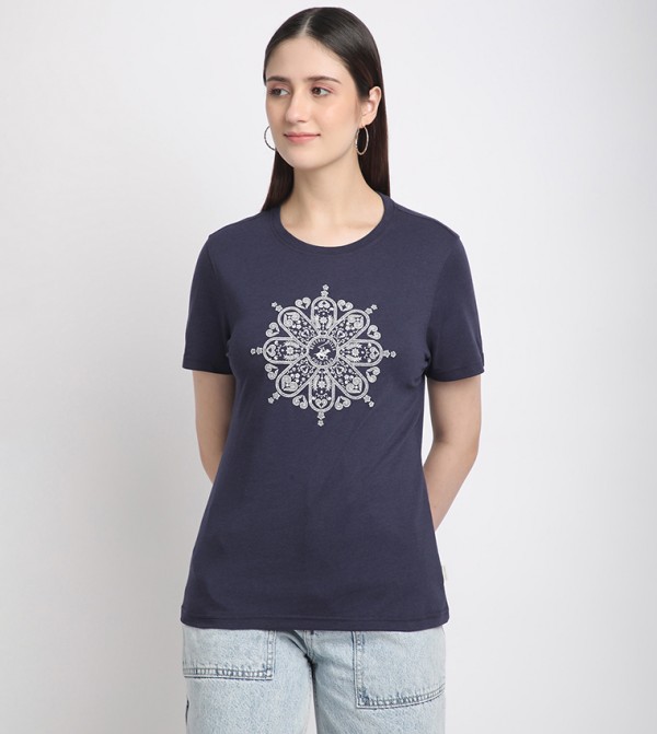 Printed Short Sleeves T-Shirt