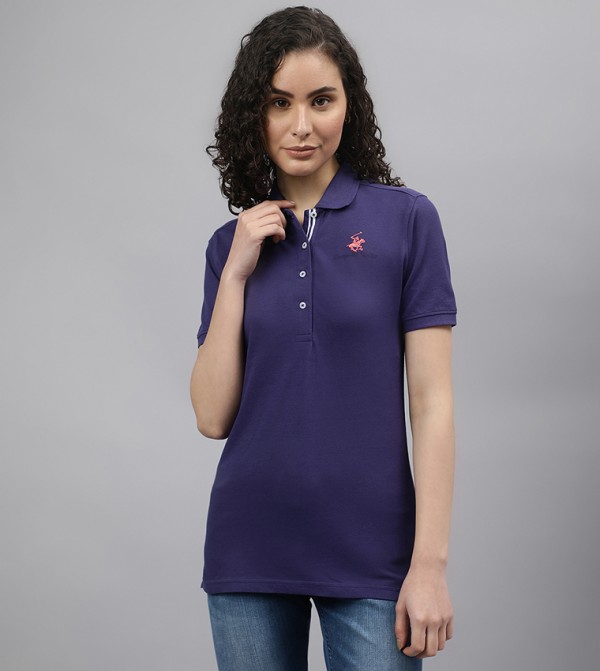 Pretty With A Twist Polo T-Shirt