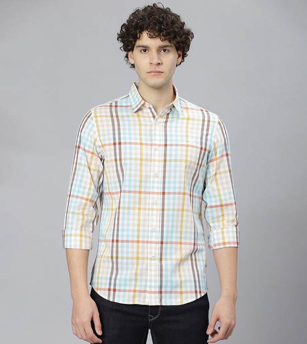 Plaid Long Sleeves Shirt