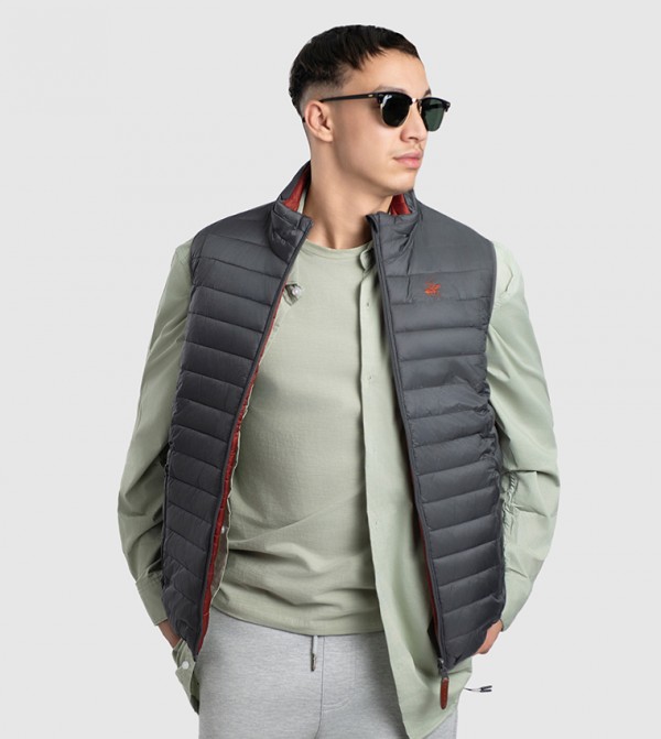 Zippered Reversible Gilet