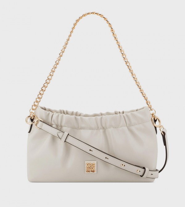 Ruched Shoulder Bag