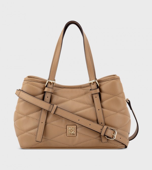 Quilted Satchel Bag