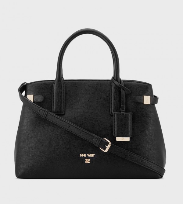 Textured Satchel Bag