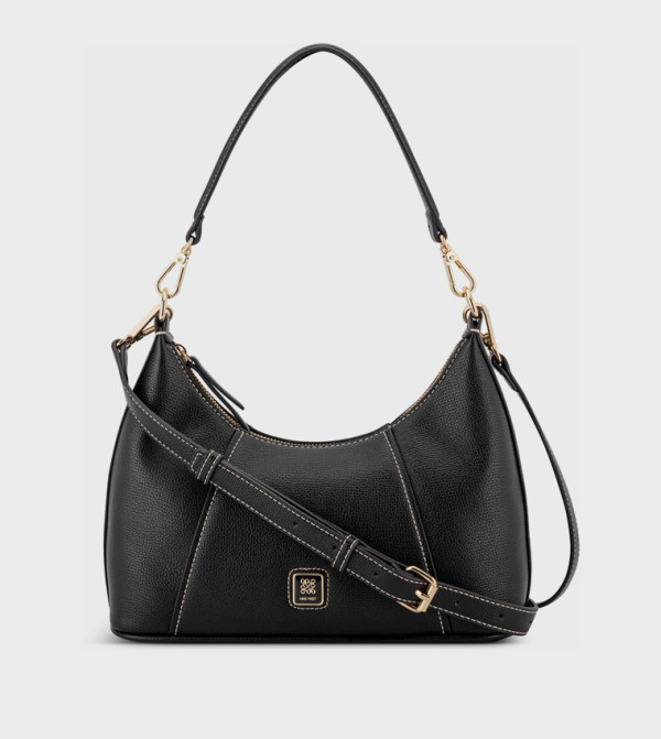 Contrast Stitch Shoulder Bag