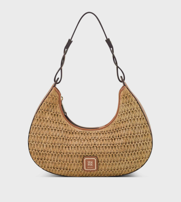 Straw Braided Shoulder Bag