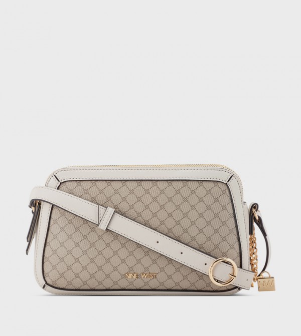 Monogram Patterned Crossbody Bag