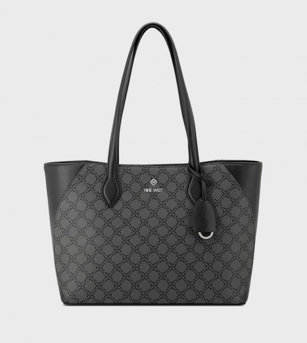 Monogram Patterned Tote Bag