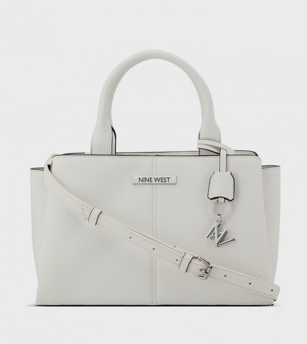 Textured Satchel Bag