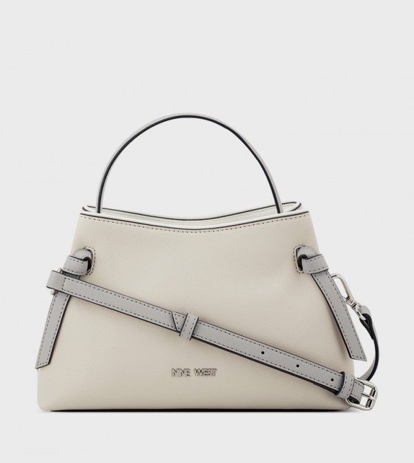 Textured Satchel Bag