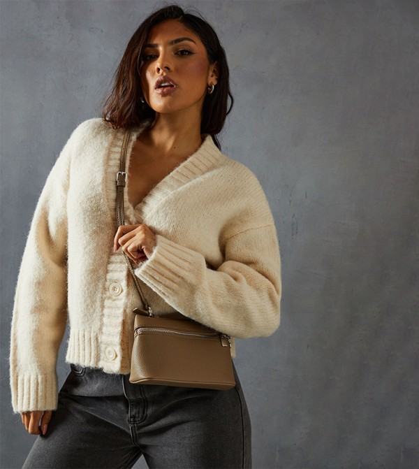 Textured Crossbody Bag