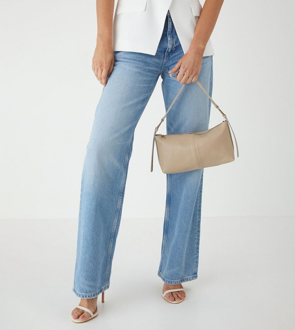 Slouchy Shoulder Faux Leather Bag