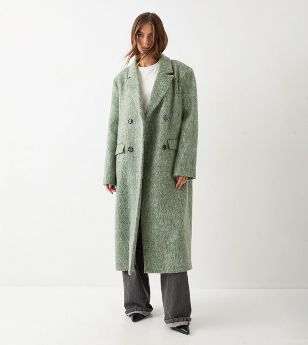 جاكيت شبه صوف 