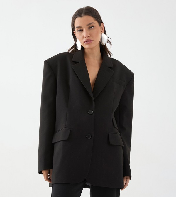 Premium Long Sleeves Oversized Blazer