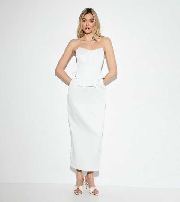 فستان ميداكسي كورسيه 