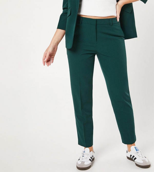 Ankle Grazer Slim Fit Trousers