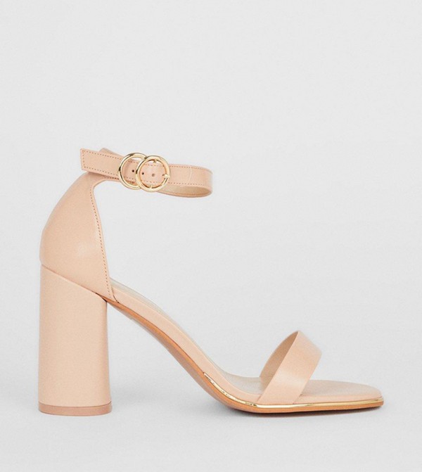 Buy Dorothy Perkins Wide Fit Sweetie Block Heel Sandals In Pink