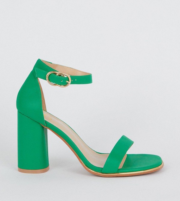 Block Heel Sandals Green Heels Cheap Block Heel Khaki Green Heels
