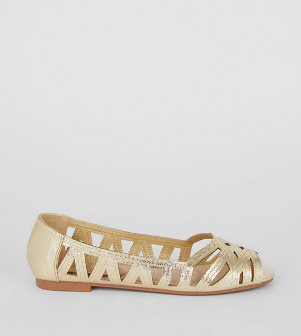 Prim Peep Toe Ballet Flats