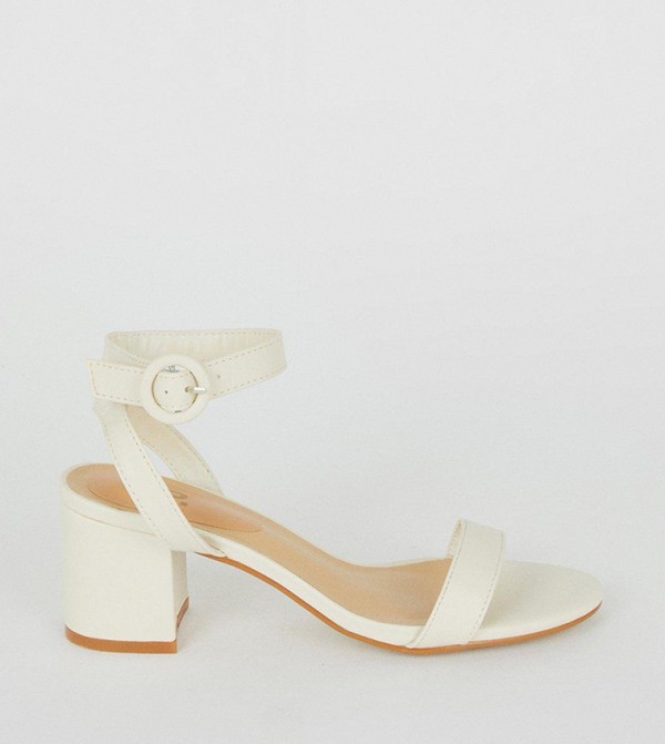 Buy Dorothy Perkins Extra Wide Fit Suki Buckle Block Heel Sandals